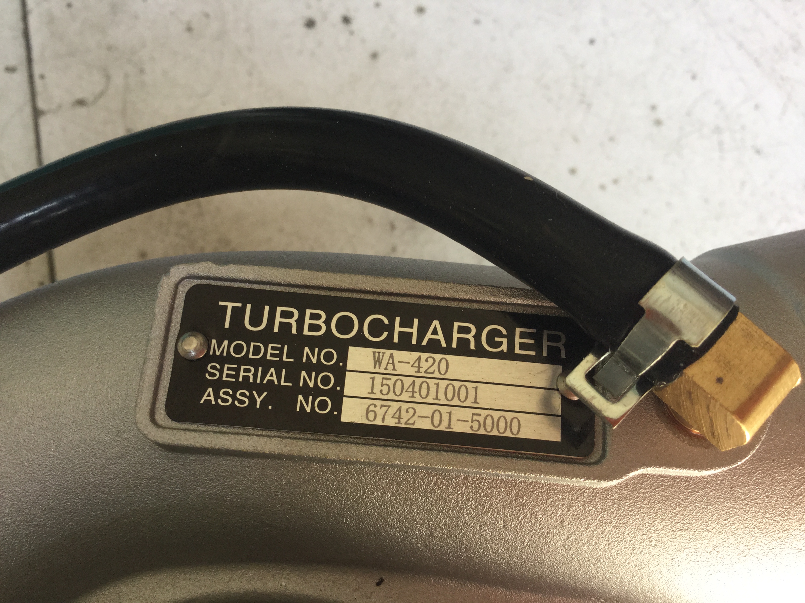 Turbocharger 6742-01-5000 for Cummins HX40W Engine